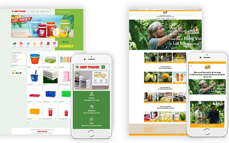Các công nghệ thường được sử dụng trong thiết kế website tại Hoàng Mai